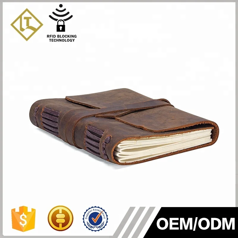 
Antique crazy horse diary genuine writing notepad handmade notebook leather bound notebook vintage leather journal 