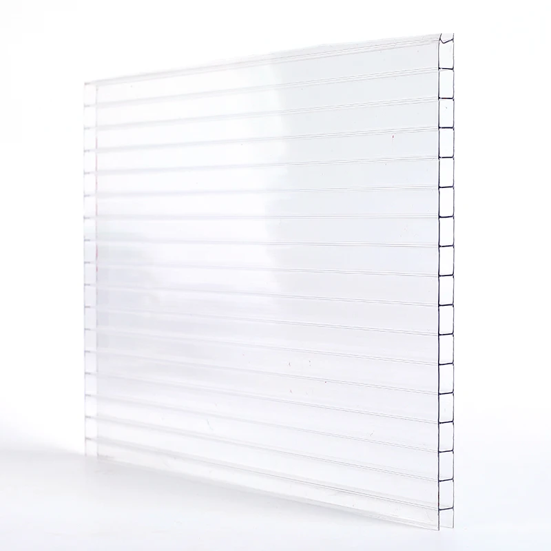 Heat insulation twin wall 10mm polycarbonate sheet for warehouse