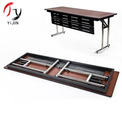 Stainless Steel plywood  folding hotel training meeting conference table