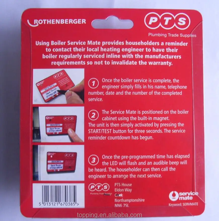 Digital 365 days  Countdown Timer with LED Reminder