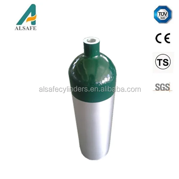 ALSAFE M series aluminum high pressure medical portable oxygen tank