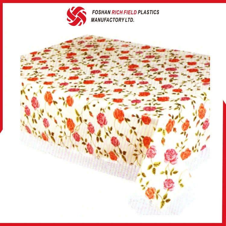 Personalized Custom Fancy Cheap Lace Plastic Tablecloth