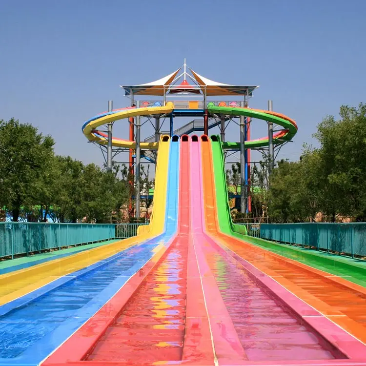 Water Park Area and Slides for Private Swimming Pools Product Slides for Private Swimming Pools