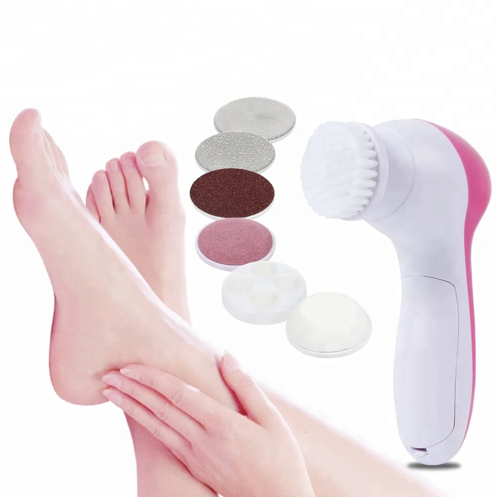 7 in 1 big blackhead callous remover&vibrating facial black head massager  alat kecantikan 4 in 1 face clean brush