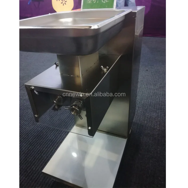 500KG/H 550W Floor Professional Stainless Steel Portable Butchery Meat Cutting machine Commercial