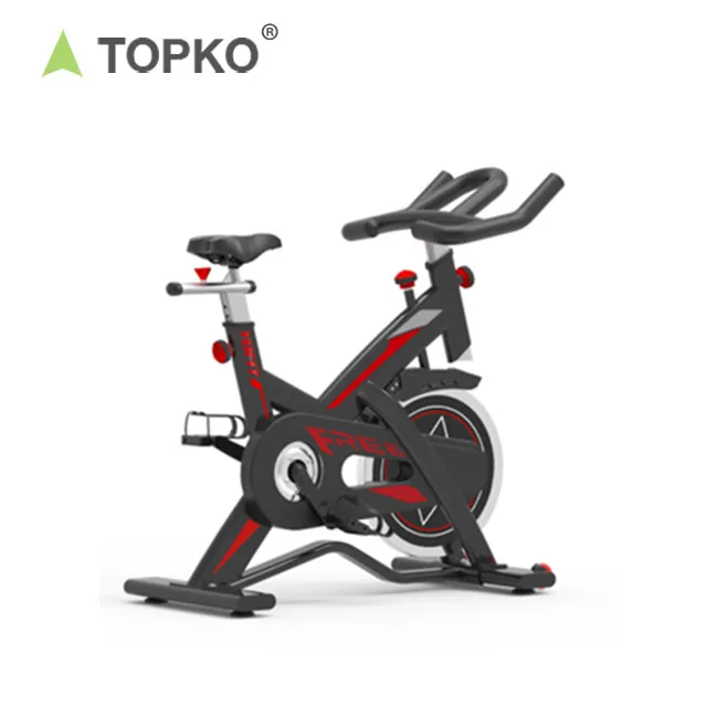 TOPKO Fully adjustable seat and handlebar SPIN BIKE Home use spin bike