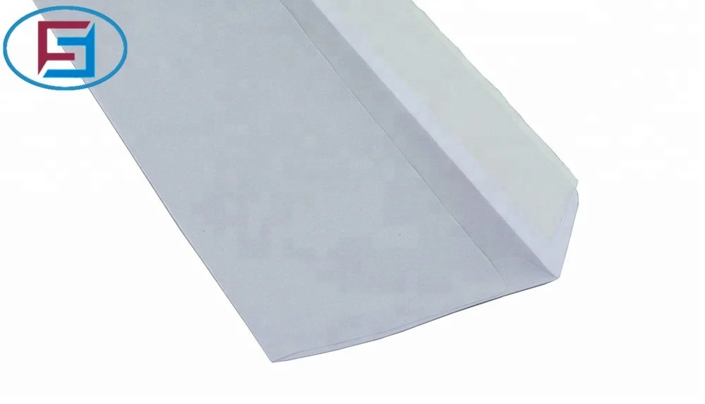 Лидер продаж 4 1/8X9 1/2 дюймов белый бумажный конверт