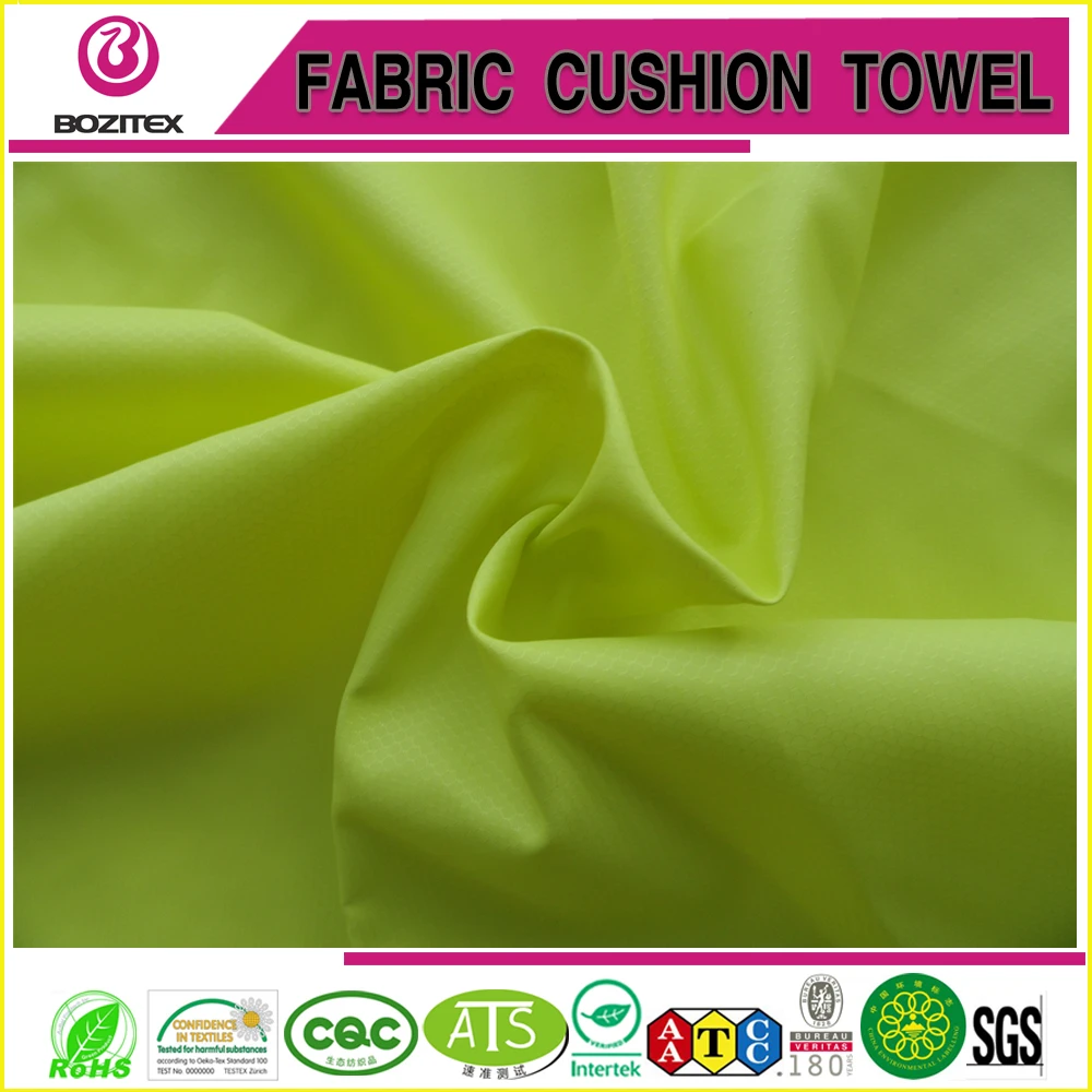 Нейлоновая тафтовая ткань ПУ ПВХ с серебряным покрытием для подкладки сумки