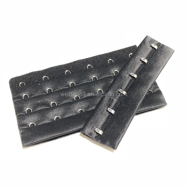 Lingerie bra strap hook clasps 6 hooks nylon bra extender for underwear /Lingerie clasp