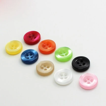 Модные женские пуговицы из смолы, пуговицы для рубашек на заказ, модные пуговицы