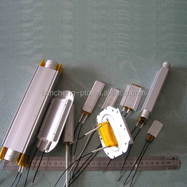 PTC immerging heating element