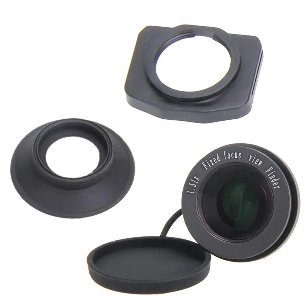 
1.51X Fixed Focus Viewfinder Eyepiece Eyecup Magnifier for Canon Nikon Sony Pentax Olympus Fujifilm Sigma Minoltaz DSLR Camera 
