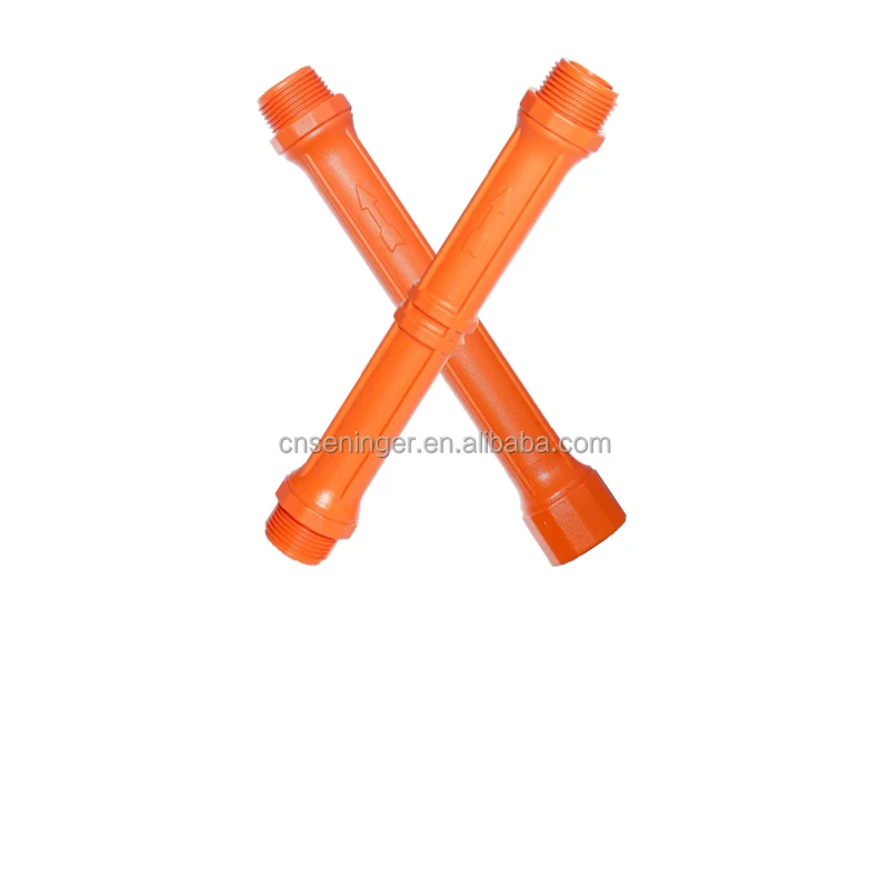 Orange HDPE Pipe Fittings for Sprinkler Irrigation System
