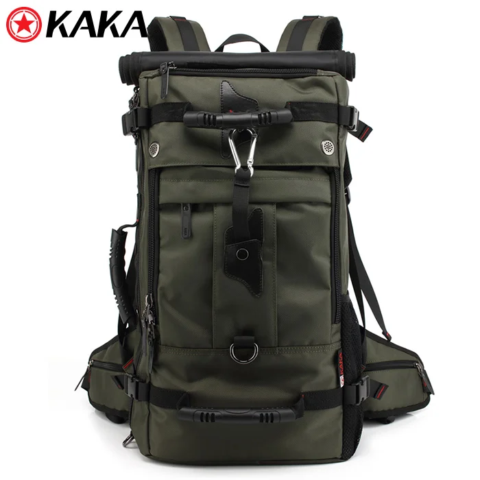 2019 high quality multi-functional 3 ways men waterproof bag backpack backpacking mountain waterproof bag backpack