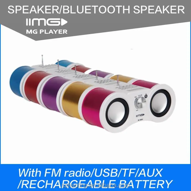 MG M-066R цифровой портативный мини-USB синий зуб динамик 2017 с FM радио