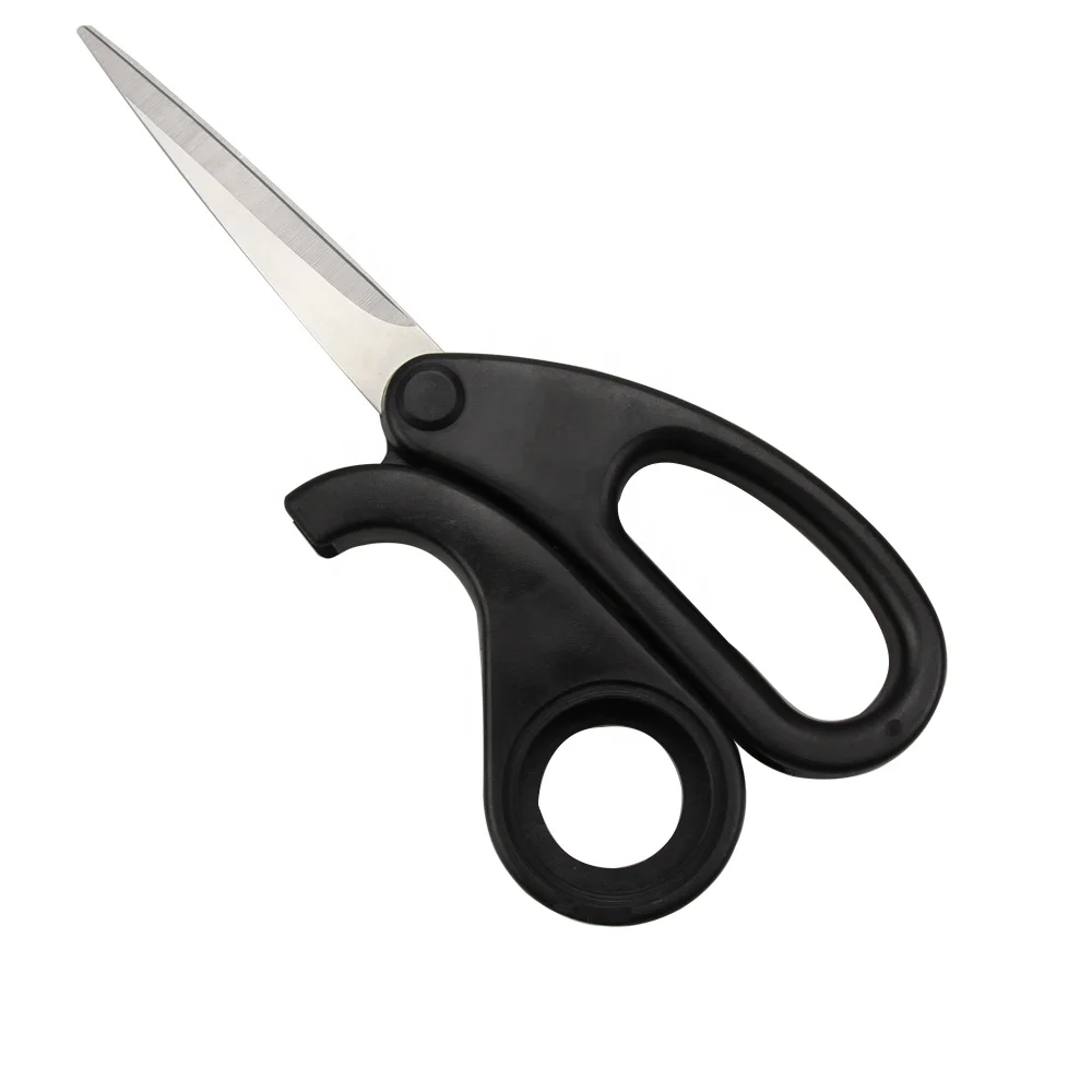 Hot Selling 8 inch stainless steel professional tailor scissors  Stainless Steel Office Colorful Scissors with Tape