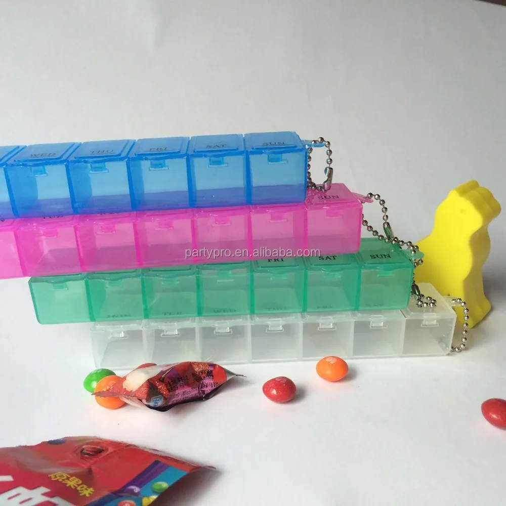 
2018 Hot sale 7 Days Weekly Tablet Pill Medicine Box Holder Storage Organizer Container Case Pill Box 