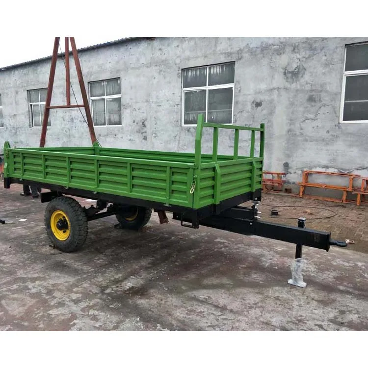 
tractor towed 5 ton Europe style single axle trailer price 