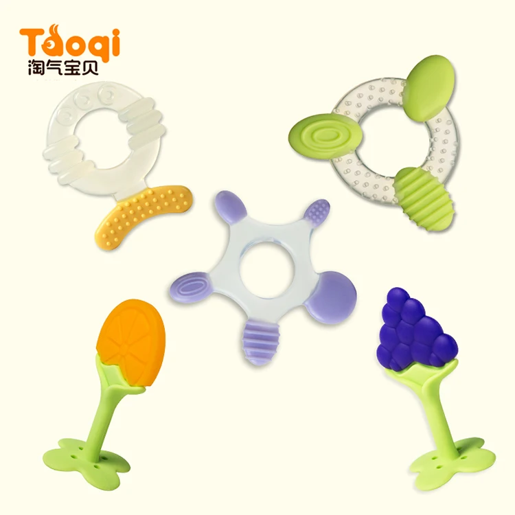
Best Selling Organic Animal Shaped Adult Silicone Teether 