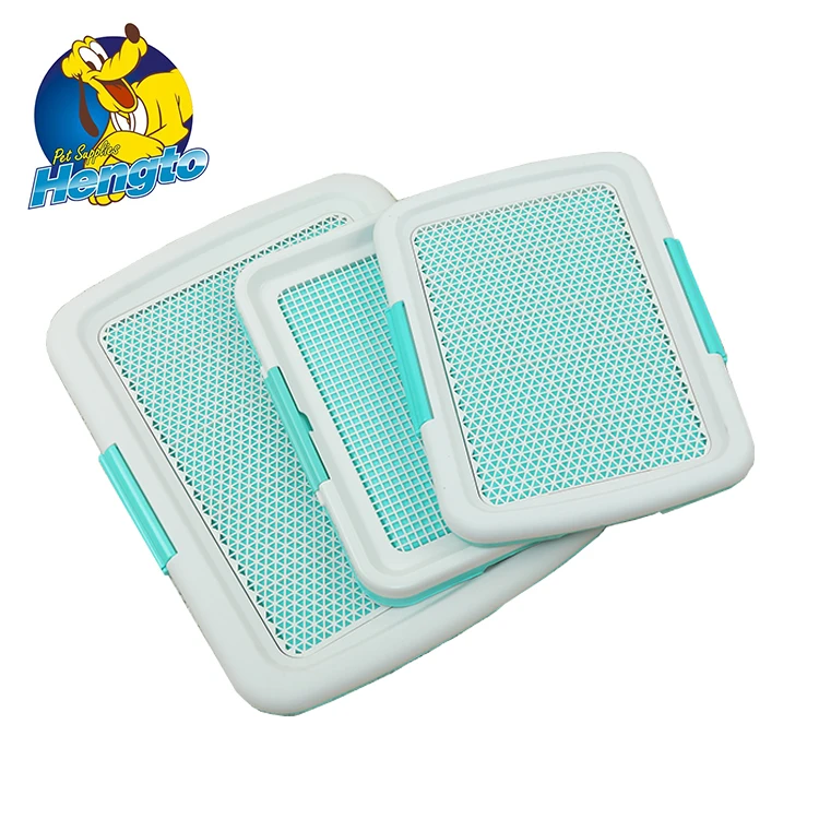 Indoor Pet Grid Toilet Dog Litter Box Pan Dog Training Tray