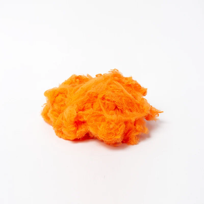 Fireproof flame retandant polyester staple fiber