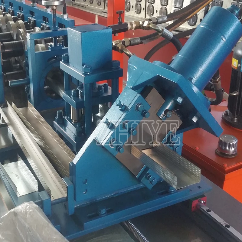 Gypsum Dry Wall Stud Track Cold Forming Machine  Metal Keel Making Machine Light Steel Keel Manufacturing Production Machine