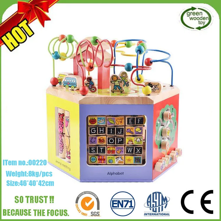 
Mini Around Beads Wire Maze Educational Game,Labyrinth kid wooden bead maze ,Wholesale Wooden Bead Maze toy 