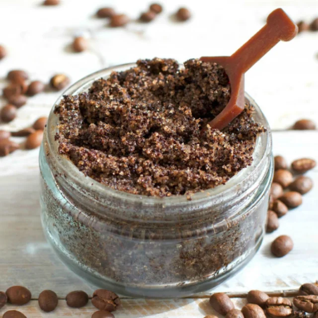 Organic Face Bath Dead Sea Salts and Peppermint Arabic Coffee Body Scrub