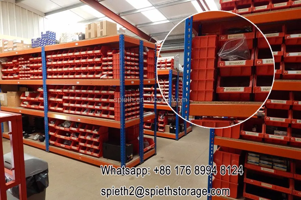 Colorful plastic bins storage boxes with white column