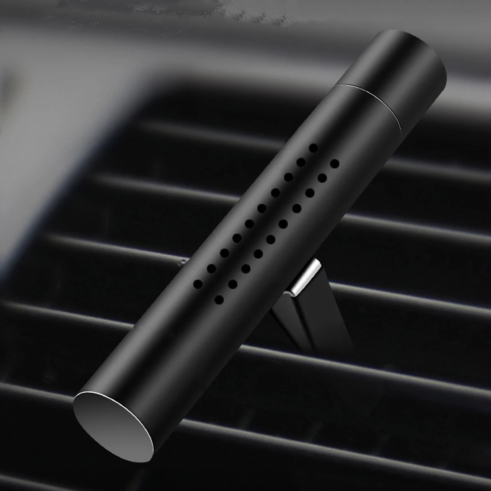 2021 Portable Car Vent Clip Air Freshener Factory Direct Selling Gel Perfume Diffuser with Cologne Lemon Rose Fragrances
