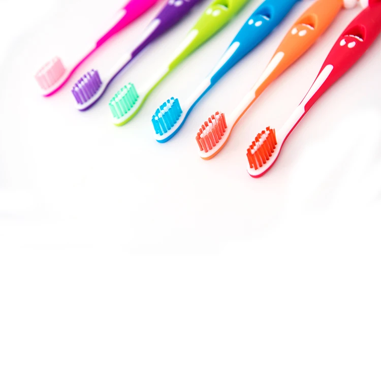 Hot sell cute cartoon style super soft toothbrush children kids brush toothbrush for children