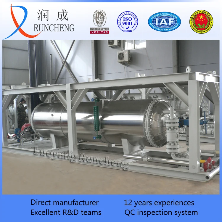 LRC series pressure vessel stainless steel tube heat exchanger for oilfield use