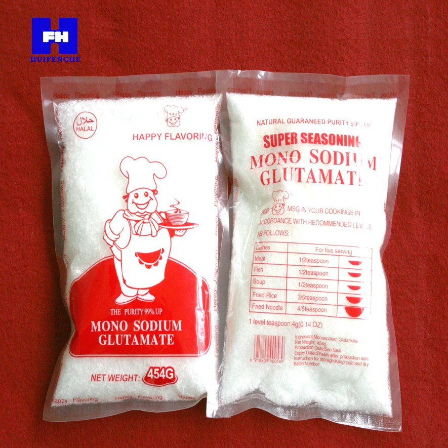 
food intensify flavor monosodium glutamate MSG with OEM package 
