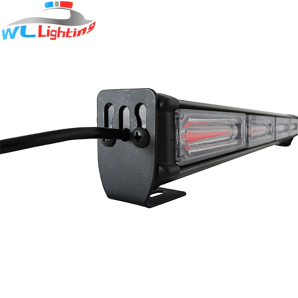 LED COB 70W 12V 24V emergency traffic advisor police lightbar warning directional light bar