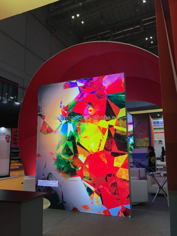 
Premium woven backlit tight base structure 270 gsm backlit sublimation 