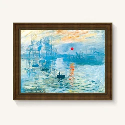 monet reproduction impressionist wall art canvas oil decorative painting the living room and bedroom