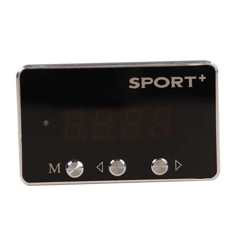 China Silver Ultra Thin Car Electronic throttle controller with Double Chip Control 6 Mode Function