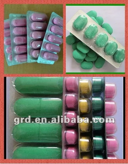 
Pink powder drug albendazole 400mg 500mg deworming tablet for dog 