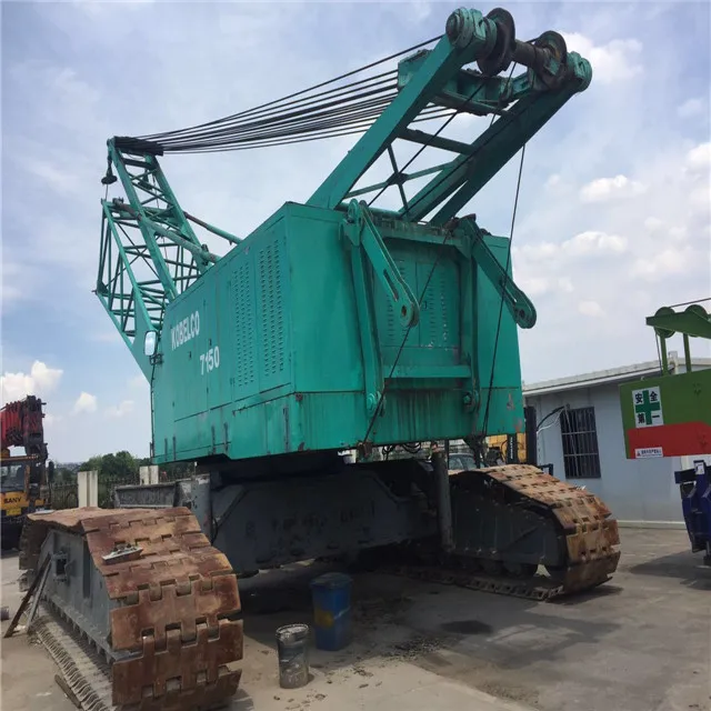 Original Japan Used Kobelco 7150 150ton crawler crane