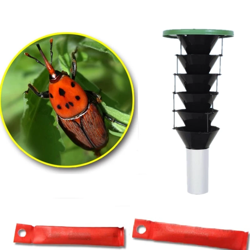 Multi funnel traps plastic insect pheromone trap for killing forest pests