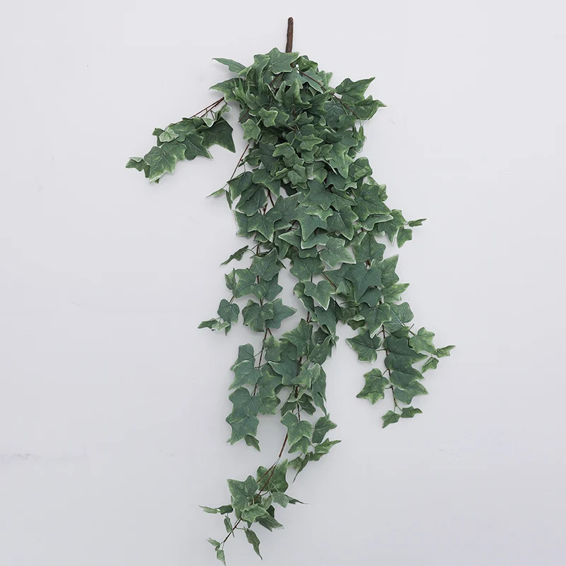 ZERO High Quality Silk Green Artificial Hanging Leaves Vine Leaves Artificial Ivy Leaf for Home Garden Decoration