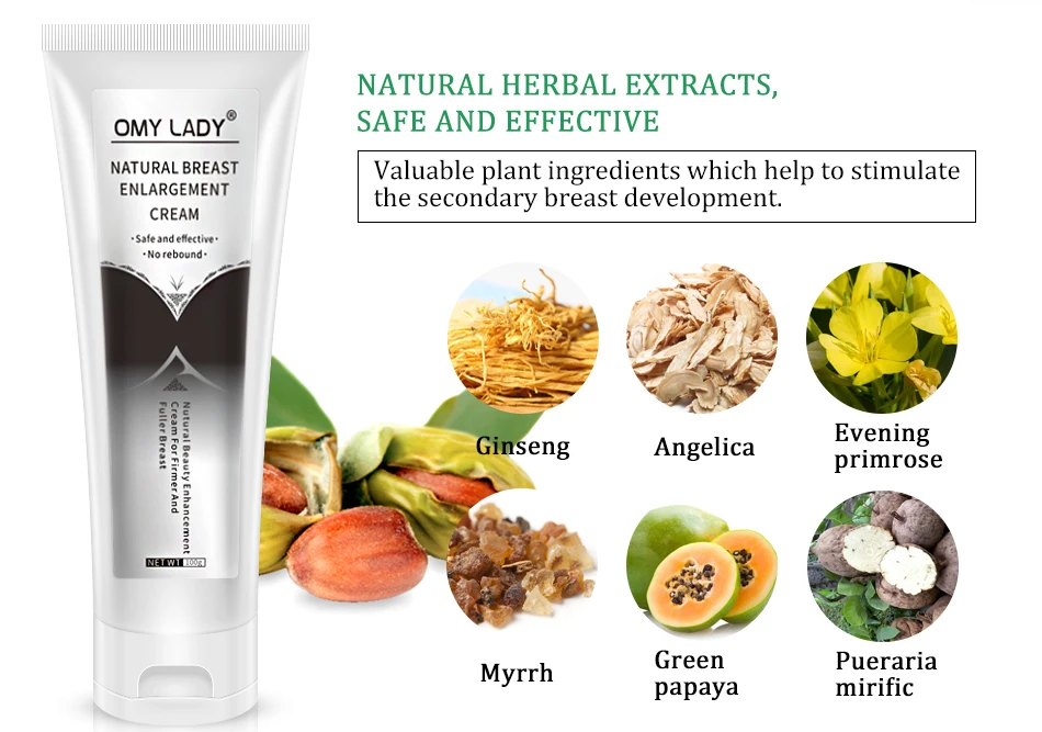 Herbal Skin Care Custom Logo Best Natural Breast Nipple Enlargement Firming Fitness Cream For Women