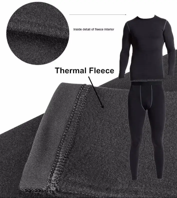 Mens Compression Sets  Quick Dry Compression Shirt and Pants with Custom Logo Gym Fitness Suit OEM