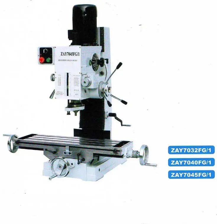 Вертикальный сверлильный и фрезерный станок Richon, фрезерный и сверлильный станок