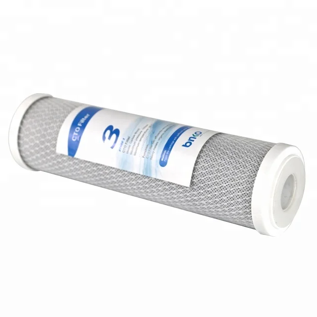 10-дюймовый CTO картридж фильтра с активированным углем картридж фильтра