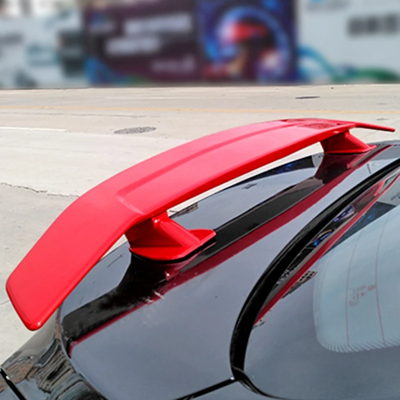 For Mercedes-Benz Sedan 4-doors W204 2007- 2014 ABS Plastic Unpainted Primer Color Rear Spoiler Trunk Lip Wing Car Accessories