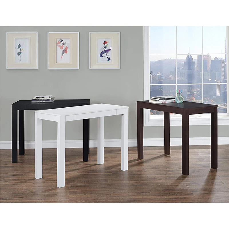 
Writing Computer Desk Modern Parsons Table for Home Office 