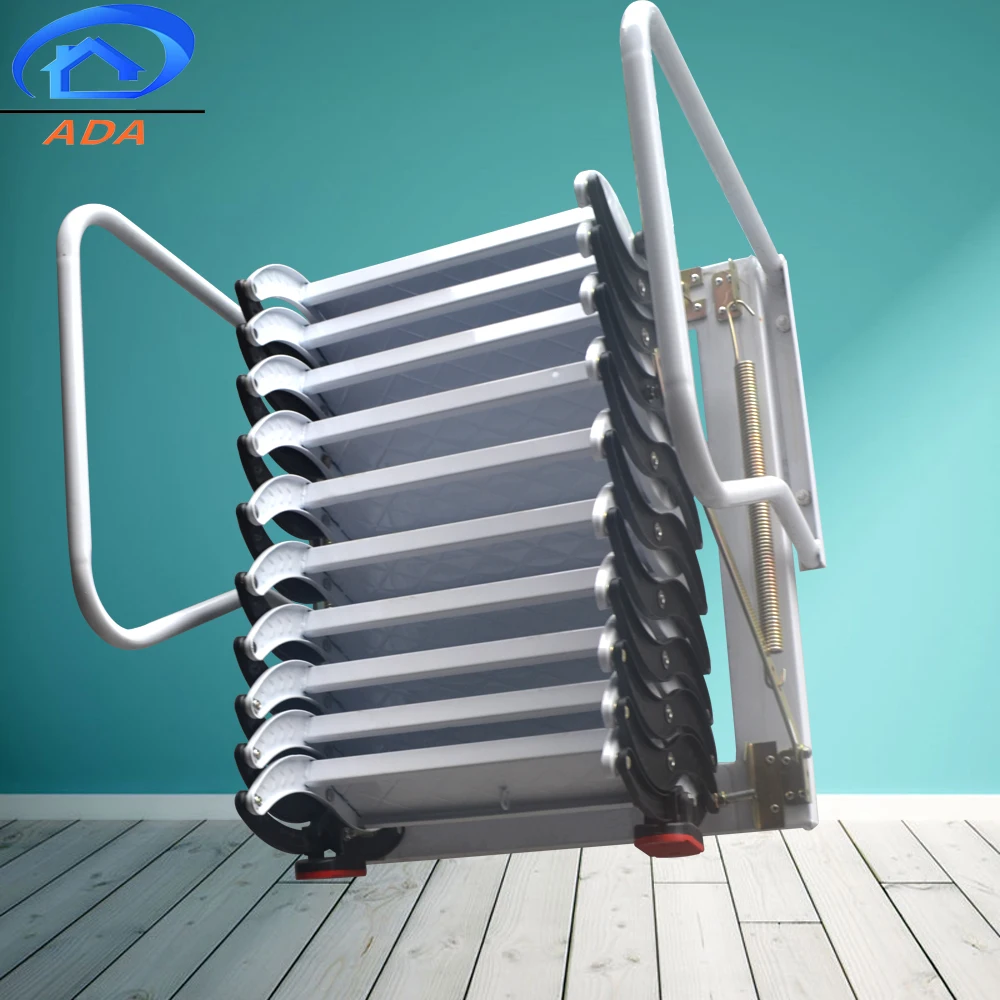 Folding Ceiling Ladder Automatic Top Quality Fold Up Mezzanine Ladder