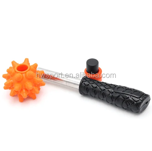 
Hot Sale New Design Spikey Custom Pvc Spiky Double Massage Yoga Ball Deep Muscle Massage Balls For Fitness 