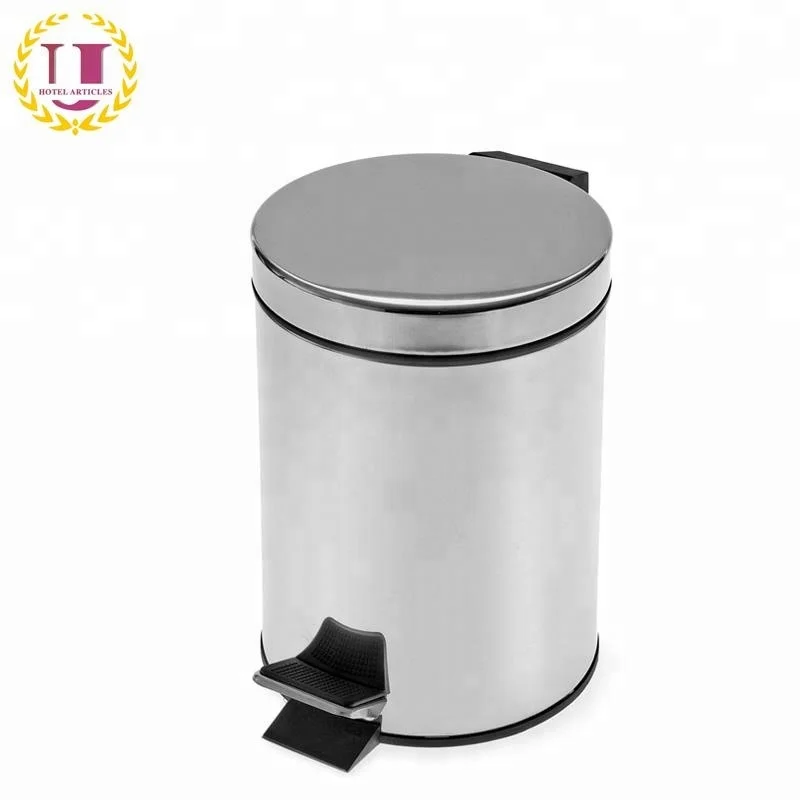 Stainless Steel Foot Pedal Dustbin